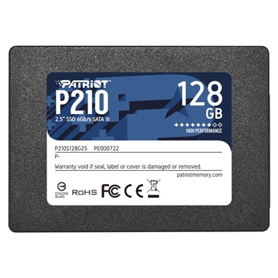 Patriot P210 128GB SATA III SSD 2.5 Patriot P210 128GB SATA III SSD 2.5